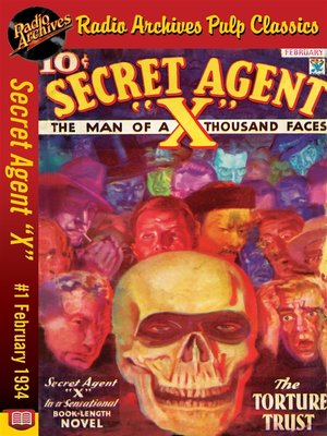 cover image of Secret Agent "X" #1